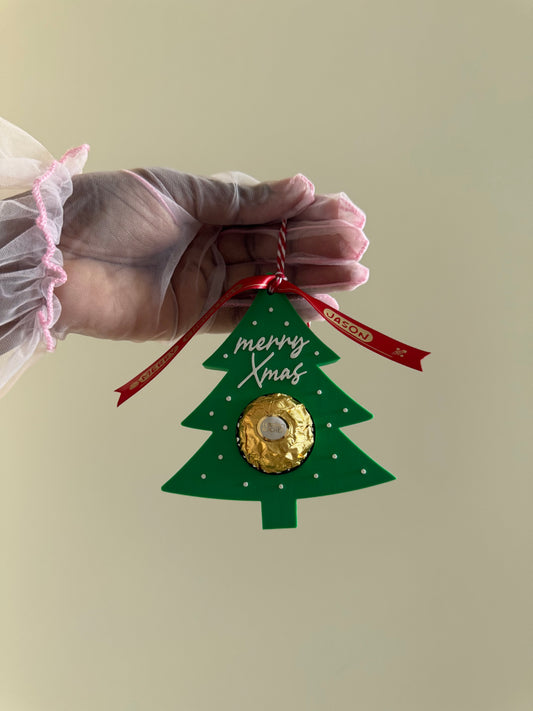 Kersthanger - Kerstboom Ferrero Rocher